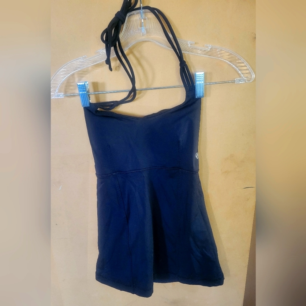 Lululemon Black Flowy Tank